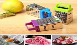 Mini Foursided Planer Kitchen Tool Stainless Lemon Cheese Vegetable Grater Peeler Slicer Gadgets Fruit Vegetable Chopper4163124