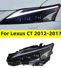 LED headlight for Lexus CT200 2012-20 17 Front Head Lights Replacement Full LED Headlight Day Running Lights