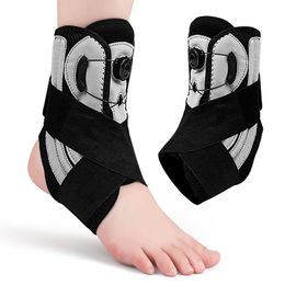 1Pcs Ankle Protector Brace Adjustable Sport Ankle Support for Sprain Ankle Strap Gym Fitness Football Sports Safety Men Women 240108