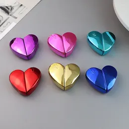 Storage Bottles 30ml Heart Shaped Refillable Spray Perfume Bottle Thick Glass Pump Woman Parfum Atomizer Travel Empty Cosmetic Containers