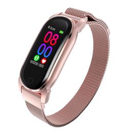 Watches 2022 Smart Watch Women Heart Rate Blood Pressure Fitness Tracker Bracelet Sport Smartwatch Men Watches For Xiaomi Huawei Phone