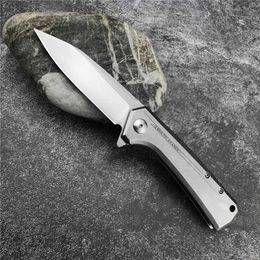Knife ZT 0808 Tactical Survival Folding Knife D2 Blade Ball Bearing Camp Combat Knives Outdoor EDC Navaja Hand Tool Multi Pocket Knife