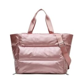 Women Gym Sports Bag Waterproof Swimming Yoga Mat Pink Weekend Travel Duffle Bags for Women Sport Fitness Shoulder Handbag 240108