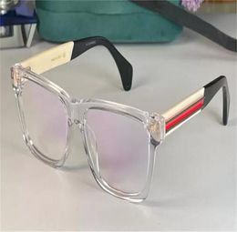 Optical Eyeglasses For Men and Women Retro Style 0464 Antiblue light lens Square plate full Frame with box2575299