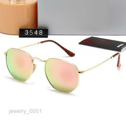 Top luxury Sunglasses polaroid lens designer womens Mens Adumbral Goggle senior Eyewear For Women eyeglasses frame raybans Vintage Metal Sun Glasses With Box 98R4