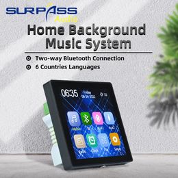 Speakers Touch Screen Twoway Bluetooth Supports Six Languages Intelligent Home Theatre Amplifier Can Be Connected To Bluetooth Speakers