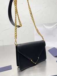 New Fashion Shoulder Bag 2023 Luxury Designer Bag Top grade Cowhide Material Metal Chain Trendy Underarm Bag Crossbody Bag Wallet