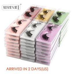 Brushes Wholesale Mink Eyelashes 4/10/30/100pcs 3d Mink Lashes Natural Fake Eyelashes Messy False Eye Lashes Makeup False Lashes in Bulk