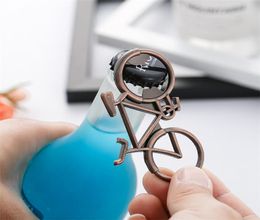 Copper Bicycle Bottle Opener Vintage Bike Beer Openers Metal Kitchen Openers For Cycling Lover Wedding Favour PartyGift Present110p6864162