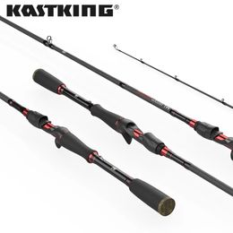 KastKing Brutus multi-section rod Carbon Spinning Casting Fishing Rod with 1.29m 1.86m 2.07m 2.28m Baitcasting Rod 240108