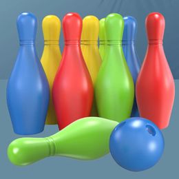 11-20cm Bowling Parent-child Indoor and Outdoor Sports Interactive Game Funny Baby Bowling Set Interaction Leisure Toys for Kids 240108