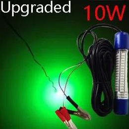 Accessories Green LED Underwater Night Fishing Lights 8W 30W Green White Blue Yellow Colour Fully Submersible for Walleye Shad Minnows Docks