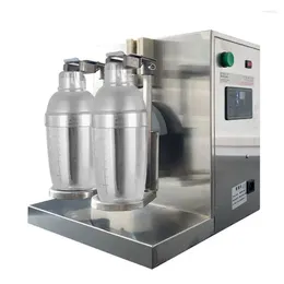 Blender Commercial Boba Shaker Bubble Tea Double-head Pearl Milk Shaking Machine Stainless Steel Cup