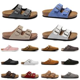 Clogs Lederschnalle Herren Damen Outdoor-Hausschuhe Birkinstocks Bostons Clog Flip-Flop-Slides Plateau-Loafer Große Sandalen Birkin-Schuhe Flache Trainer Runner