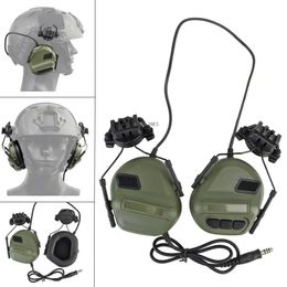 Tactical Headset Airsoft Paintball Cs War Game Communication Headphone Outdoor Hunting Team Activities Earmuff Headsets 240108