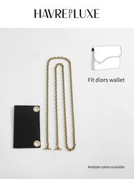 Bag Accessories Card Holder Chain Modification Belt Wallet Pearl Liner Not Easy To Fade Short 240108