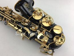 Alto Saxophone Musical Instrument Black lacquer 54 Custom Model Copper Professional