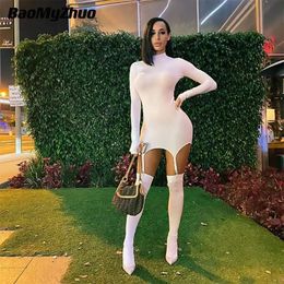 2024 Spring Sexy Party Mini Dress with Socks Elegant Women's Evening Dress Women's Casual Tight Dress Vintage Black and White 240108