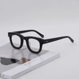 Sunglasses Frames High Quality FRITZ Fashion Vintage Eyeglasses For Men Women Spectacle Frame Designer Brand Male Reading Glasses