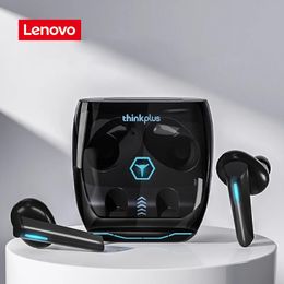 Earphones Lenovo XG02 TWS Gaming Bluetooth Earphones LED Light Dual Mode Earbuds Low Latency Touch Control Wireless Headphones with Mic