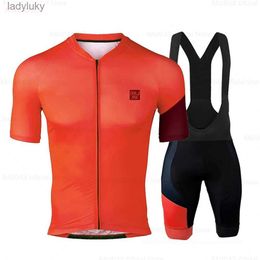 Cycling Jersey Sets Breathable Pro Cycling Clothing Set for Men Jersey Kit Short Sleeve MTB Clothes Bike Uniform Summer 2024L240108