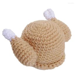 Berets Turkey Hat Roasted Trot Novelty For 1-14 Child Christmas Thanksgiving Gift Funny Party