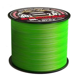 300M 500M JAPAN X8 PE UPGRADE Sinking Type Braided Fishing Line 14LB-80LB Green White High Stength PE Line for Carp Bass Fishing 240108