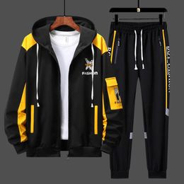 designer sport suits mens hoodie pants 2 piece matching sets outfit clothes for men clothing tracksuit sweatshirts 0023 240108