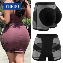 Skirts Ybfdo Women Body Shaper Padded Butt Lifter Panty Butt Hip Enhancer Fake Hip Shapwear Briefs Push Up Panties Booty Shorts