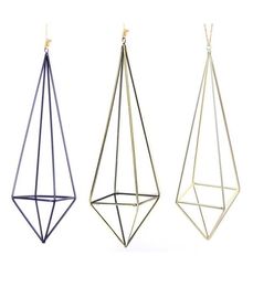 Hanging Air Plant Holder Geometric Planter Metal Airplant Rack Hanger C01251129752