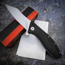 Knife HUAAO 1319 1830 3800 Outdoor Pocket Folding Tactical Hunting Knife EDC Knife Nylon Wave Fibre Handle Survival Camping Knives