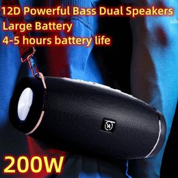 Speakers Powerful Portable Subwoofer, FM Radio, Wireless Music Speaker, Subwoofer, Highpower Bluetooth Caixa De Som Bluetooth Speaker