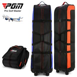 PGM Golf Aviation Bag Foldable Pulley Portable Golf Bag Travel Bag Large Capacity Storage Bag Golf Sports Equipment Hkb006 240108