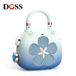 Portable Speakers DOS Mini Wireless Speaker Bluetooth BT5.0 Cute MP3 Music Box Pocket Size 5W Portable Speaker with Gift Box S245287
