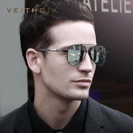 Sunglasses Veithdia Men's Sunglasses Aluminum Photochromic Women Polarized Uv400 Lens Fashion Driving Outdoor Eyewear Male Sun Glasses 6699