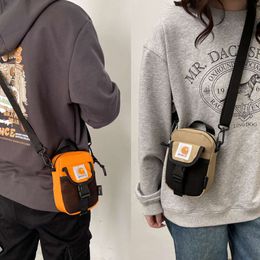 Trendy brand new Kahart small shoulder bag Street trend Sports casual shoulder bag Outdoor portable mobile phone crossbody bag