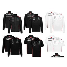 Motorcycle Apparel New F1 Racing Jersey Summer Team Shirt Customised With The Same Style Drop Delivery Automobiles Motorcycles Accesso Dhnwq