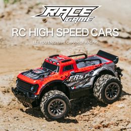 1 20 Scale RC Car High Speed Racing 25KMH Electric Truggy 24Ghz Remote Control for Adults Kinds Christmas Gifts 240106