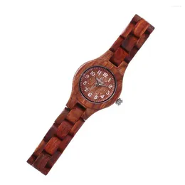 Wristwatches Womens Wooden Watch Fashion Elegant Wrist For Females
