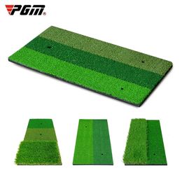 PGM Golf Hitting Mat Indoor Outdoor Mini Practise Durable PP Grass Pad Backyard Exercise Golf Training Aids Accessories DJD003 240108
