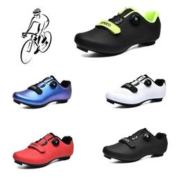 Men Cycling Sneaker MTB Bicycle Shoes Sports BIKE Red White Speed Racing Women BICYCL Shoes Sapatos De Ciclismo Plus Size 48 240108