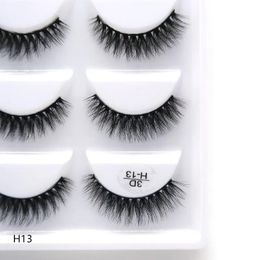 Brushes 5/50boxes 100% Real Mink Fake Eyelashes 3d Natural False Eyelashes 3d Mink Lashes Soft Eyelash Extension Makeup Kit Cilio