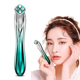 RF Electric Eye Massager Microcurrent Lifting Anti Ageing Reduce Wrinkle Skin Rejuvenation Care Relax Beauty Tool 240106