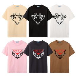 Mens Designer T-Shirt Luxury Brand P T Shirts Mens Womens Shirt Short Sleeve Tees Summer Shirts Hip Hop Streetwear Tops Shorts Clothing Clothes-14