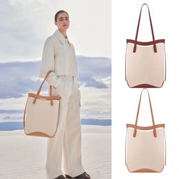 High quality Canvas loop Designer bag ilo Nylon underarm Beach Womens Luxurys handbag Large Tote bag mens Leather work travel clutch crossbody Shoulder shopper bags