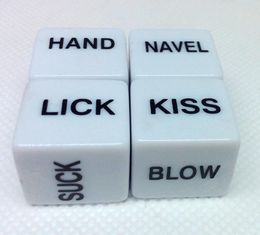 Newest Novelty Sex Dice Erotic Craps Dice Love Sexy Funny Flirting Toys For Couples Adult Games Sex Products for Couple9060111