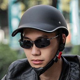 Fashion Adult Electric Bicycle Helmets Impact Resistance Baseball Hat Style Protection Helmet Sunscreen Cycling Equipment 240108