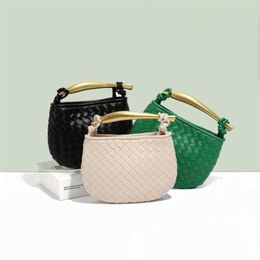 Sardines Bag BottegVenets Genuine Leather Woven Designer Hand Woven Collection Handbag Fashion Casual Mini Women Hand Shoulder Crossbody