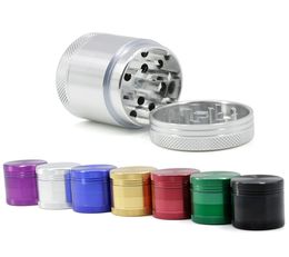 Aluminium Alloy 4piece Herb Grinder Dia 40mm 4 Layers Sharp Teeth Smoking Grinders Multiple Colour Tobacco Portable Spice Muller A6246139