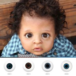 Witdiy High Quality Reborn Doll Glass Eyes for SaleHandmade20mm22mm24mm 240108